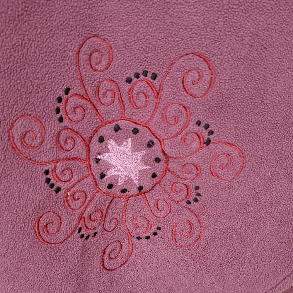 Ganesh Elegant Mauve Turtleneck Jacket - Picture 8 of 10